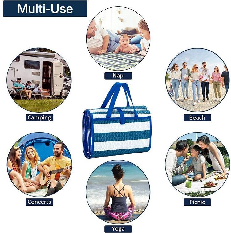 foldable picnic mat application